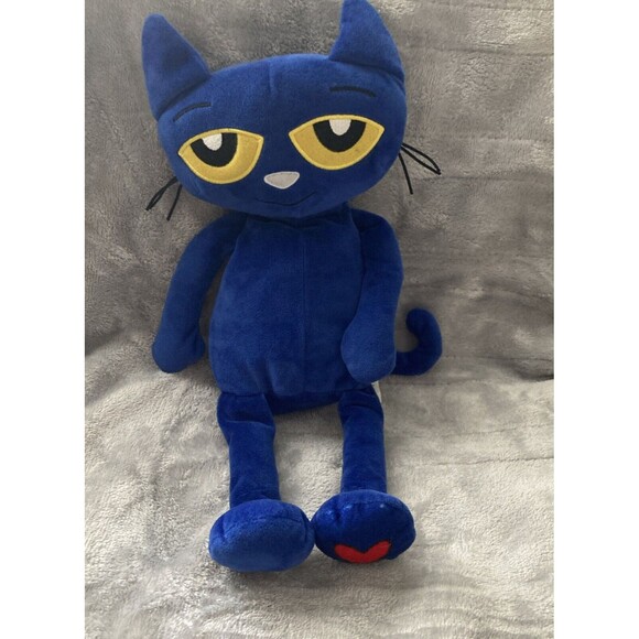 Kohl's Cares Other - Pete the Cat Blue Plush Doll Stuffed Animal Toy Kohls Cares for Kids Heart 14"
